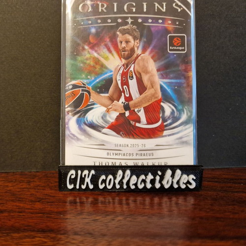 Panini Euroleague Origins Olympiacos Walkup card