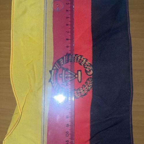 East Germany Flag used, rare 1980s Kokkonis