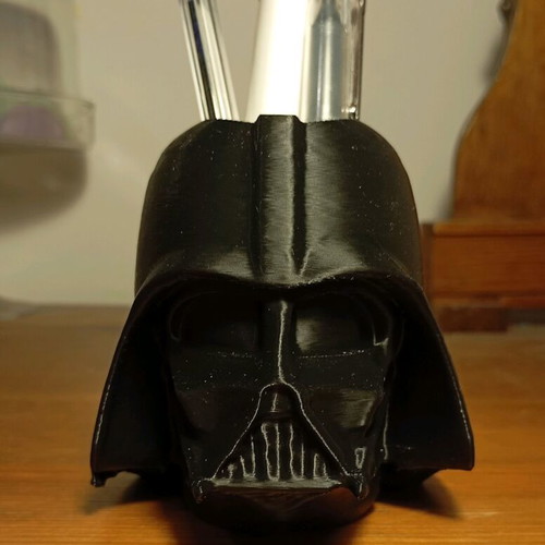 Darth Vader 3D Printed Pencil Holder new, for Star Wars fans