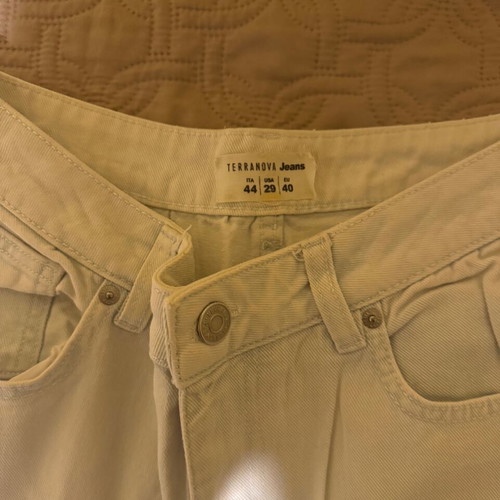 Terranova Cargo Jeans like new, size 40 but fits like 38, turquoise