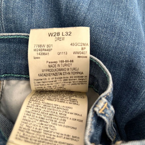 Wrangler W28 jeans like new, blue, size S