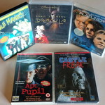 Πακέτο 5 DVD τρόμου 90s σαν καινούργιο, με υπότιτλους