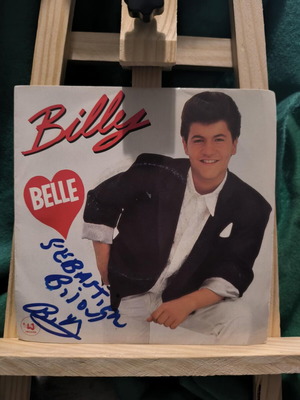 Billy Belle / Danse Charly vinyl like new, signed, folk