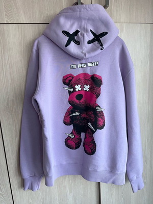 Lilac sweatshirt like new, one size, very warm