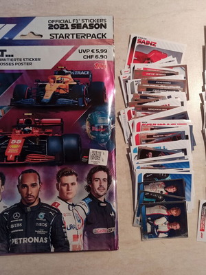 Άλμπουμ Topps F1 2021 πλήρες σετ καινούργιο