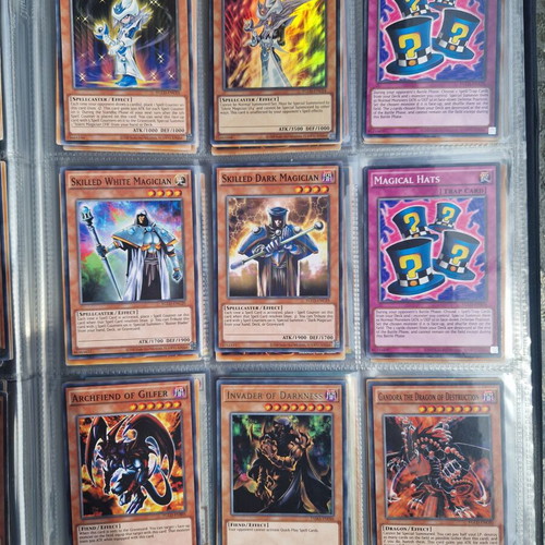 Yu-Gi-Oh album new with authentic cards