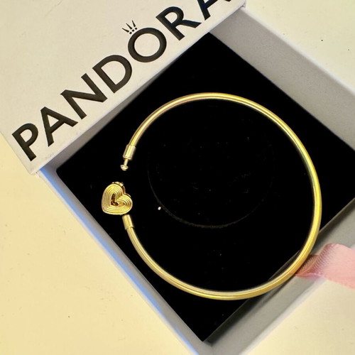 Βραχιόλι Pandora 20 cm σαν καινούργιο, χρυσαφί