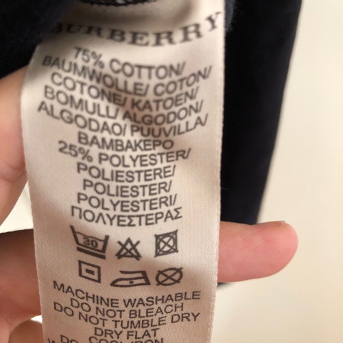 Burberry women's velvet cardigan used, black, size S