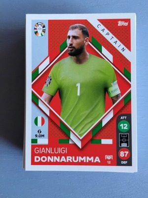 Topps Match Attax All-Stars EURO 2024 #12 Gianluigi Donnarumma card