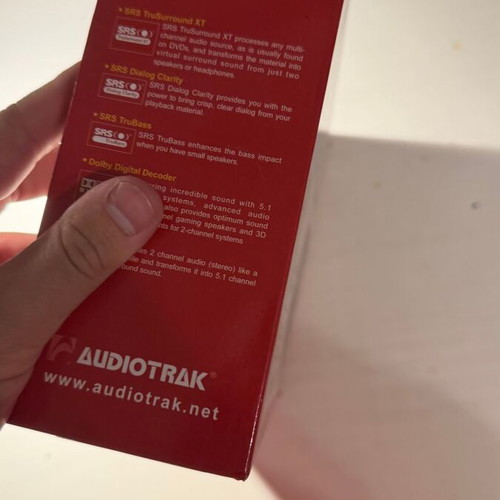 Audiotrak MAYA EX external USB sound card 5.1 surround used