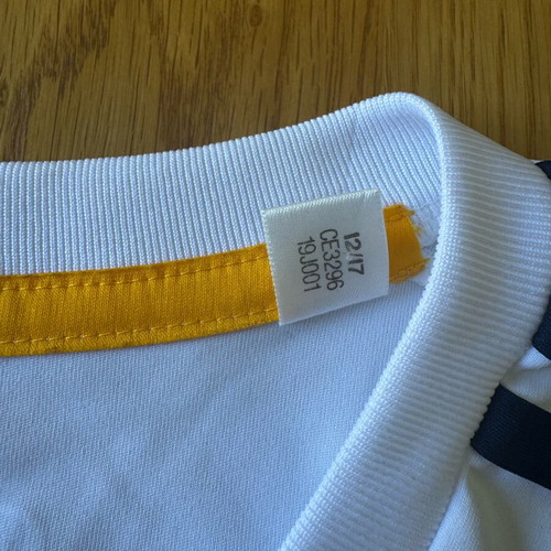 La Galaxy 2017/18 Home Football Jersey Adidas like new with custom David Beckham nameset