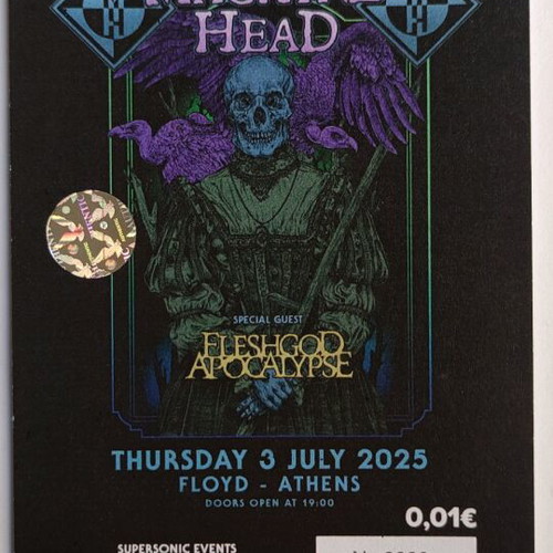 Machine Head concert ticket 3/7/2025 like new