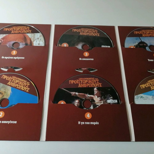 BBC Following Prehistoric Humans 6 VCD like new documentary