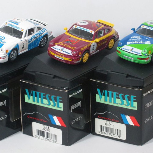 Porsche 911 Carrera Cup 1991 France σετ 18 μοντέλων καινούργιο, Vitesse