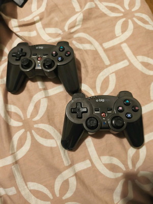 Ασύρματα χειριστήρια Bigben Interactive για PlayStation 3 μεταχειρισμένα, σετ 2