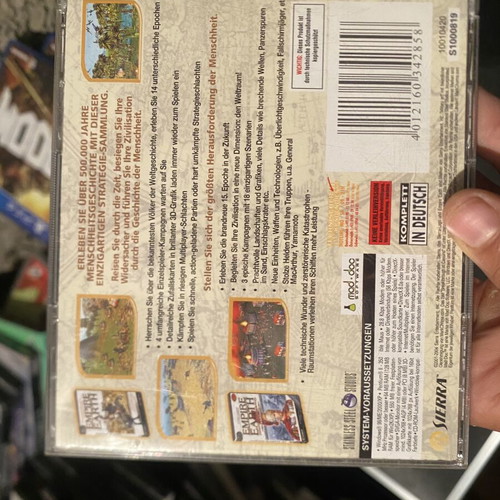 Empire Earth collection PC game, good condition