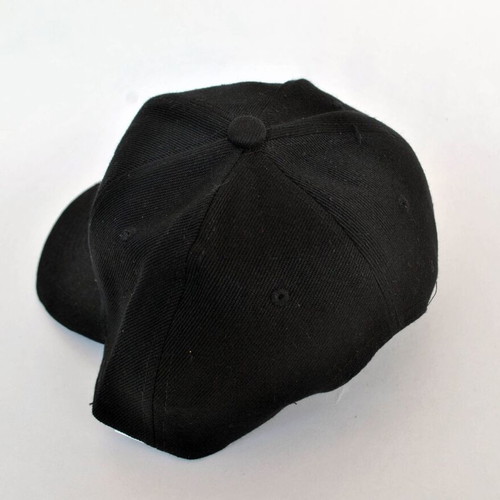 Rammstein black hat with logo like new, one size