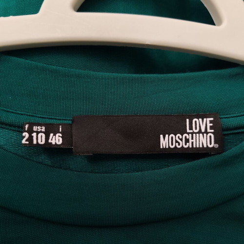 Moschino Love dress green, like new, size L