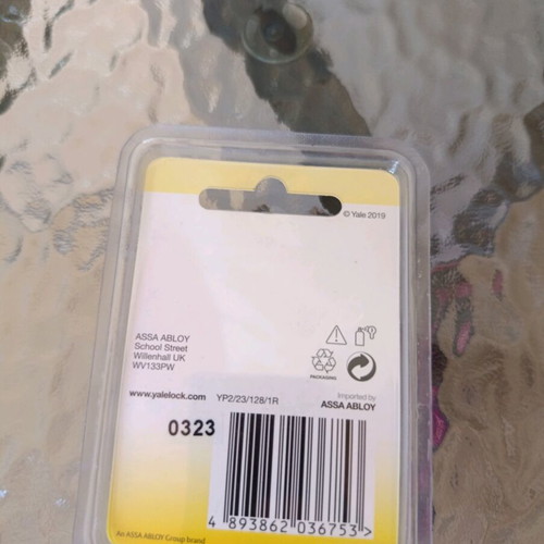 Yale combination padlock new unused