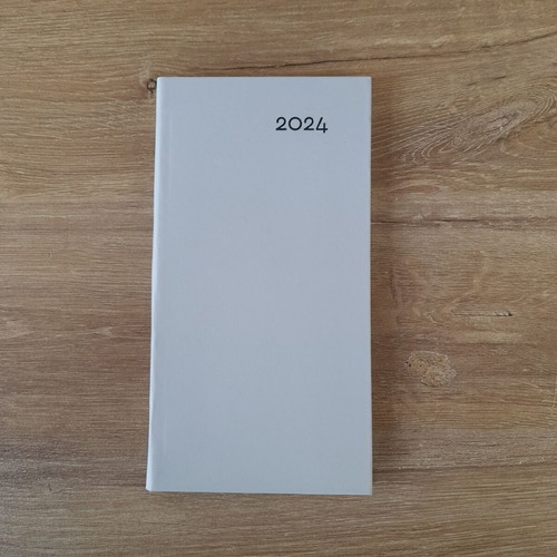 2024 Weekly Diary new for notes 17x9cm