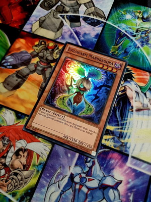 Evilswarm Mandragora HA07 Super Rare Yu-Gi-Oh! card