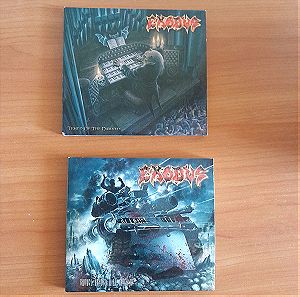 2 cds Exodus Tempo of the Damned+ Shovel headed kill machine