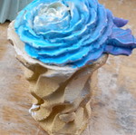 Decorative plaster hand-painted new