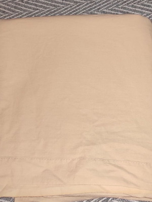 Bed sheet used for double bed yellow
