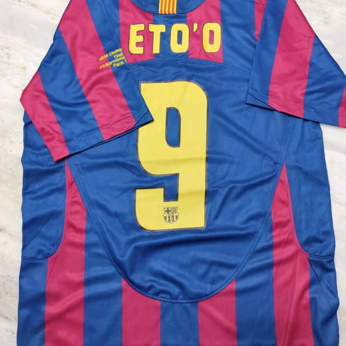 Barcelona Eto'o jersey size Small like new official replica
