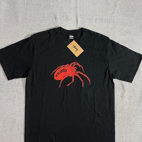 Stussy Spider Tee size medium new, black