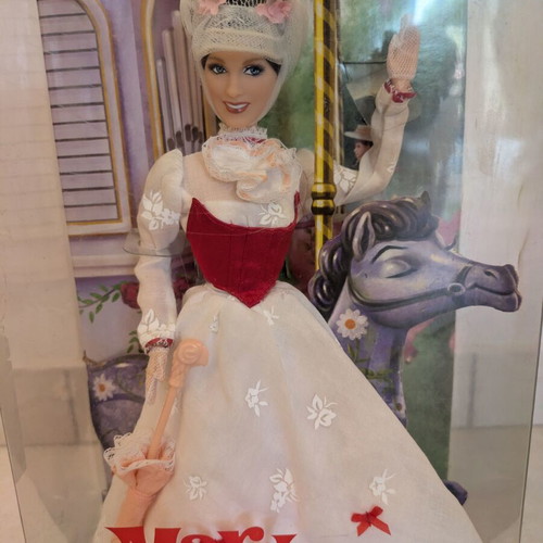 Mary Poppins Pink Label Mattel Collectible Doll new