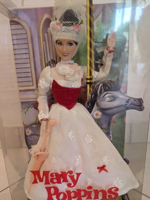 Mary Poppins Pink Label Mattel Collectible Doll new