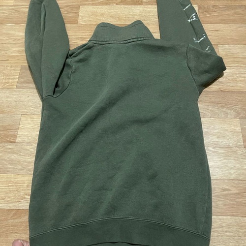 Nike Air half zip sweater like new, size XS, green