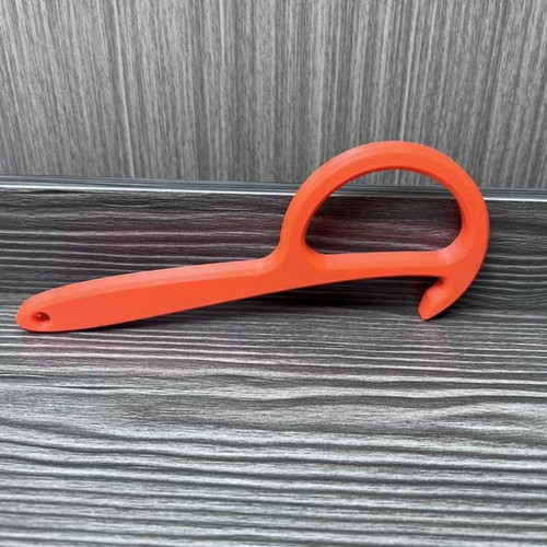 Can Opener new, hard plastic with hanging hole