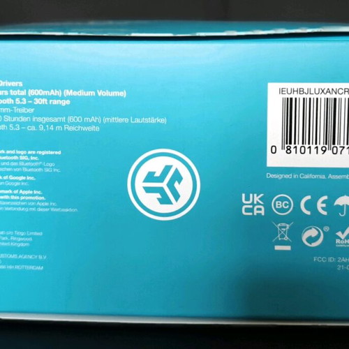 JLab JBuds Lux ANC Wireless Over-Ear Headphones new, wireless