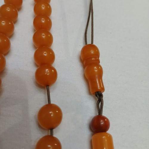 Mastic Worry Beads with 33 Round Beads
