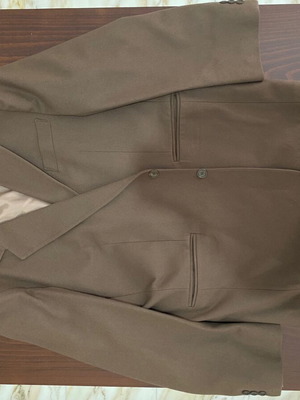 Men's wool jacket camel color like new, size M