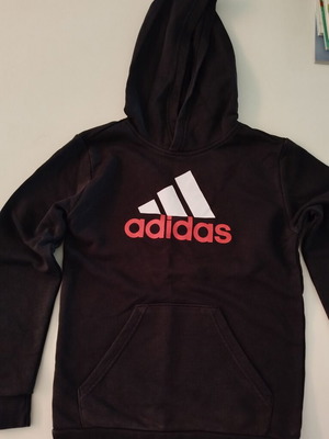 Adidas kids hoodie used, size 11-12 years, black