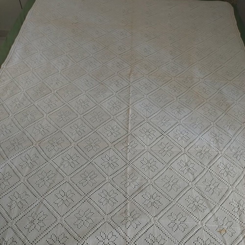 Handmade blanket like new, vintage heirloom 196x145 cm