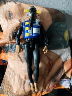 Action Man dolls used, year 1993, 1998