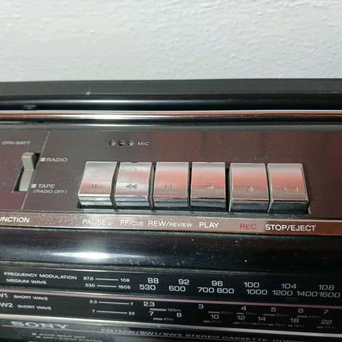 Ραδιόφωνο/Κασετόφωνο Sony Sound Rider CFS-210S μεταχειρισμένο