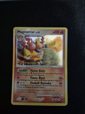 Magmortar Supreme Victors holo Pokemon card
