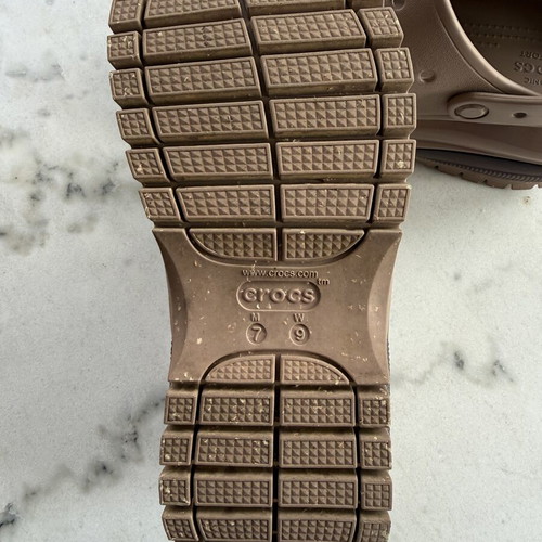 Crocs women's sandals W9 EU 39-40 brown taupe