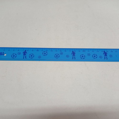 Football 30 cm vintage ruler new