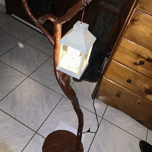 Floor lamp 220 V handmade 88 cm new