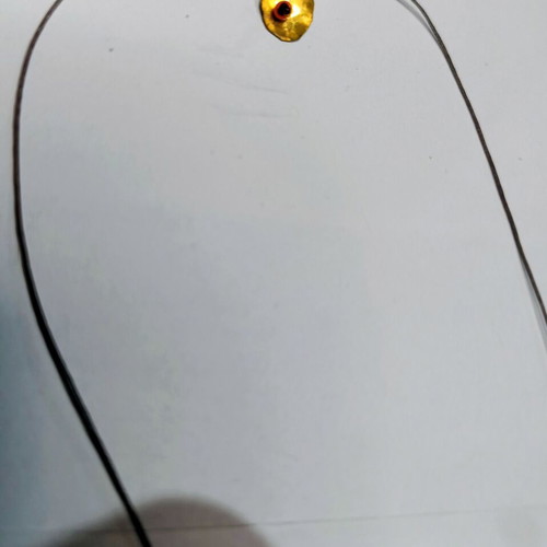 Butterfly pendant necklace like new