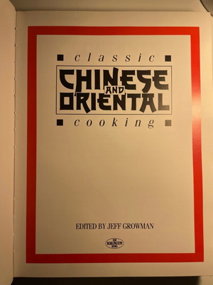 Chinese and Oriental Cooking book like new, English