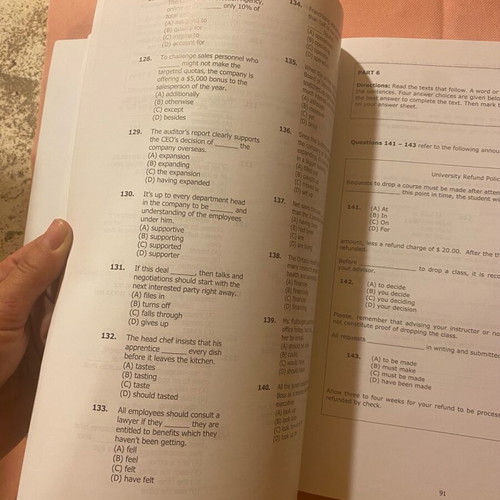 Toeic Practice Tests and CD Advanced Level used Sylvia Kar