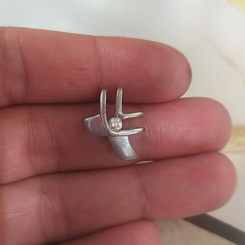 925 silver cross pendant
