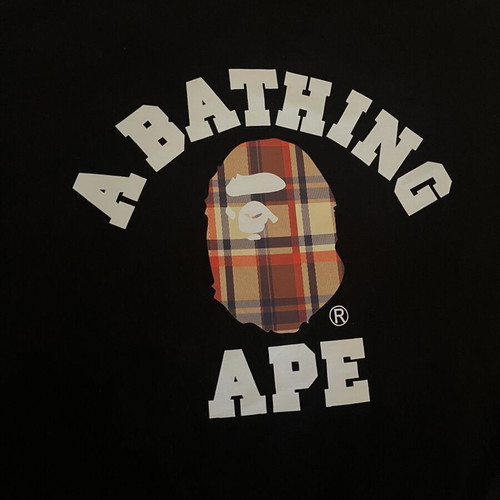 Bape T-shirt size L, worn once, black